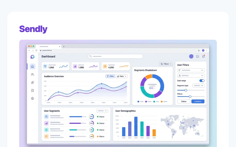 A product announcement email with an AI-generated product visual