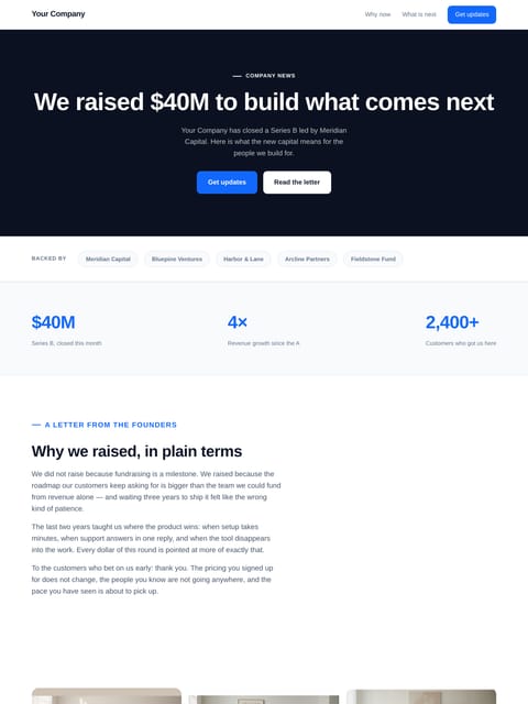 Funding Round
